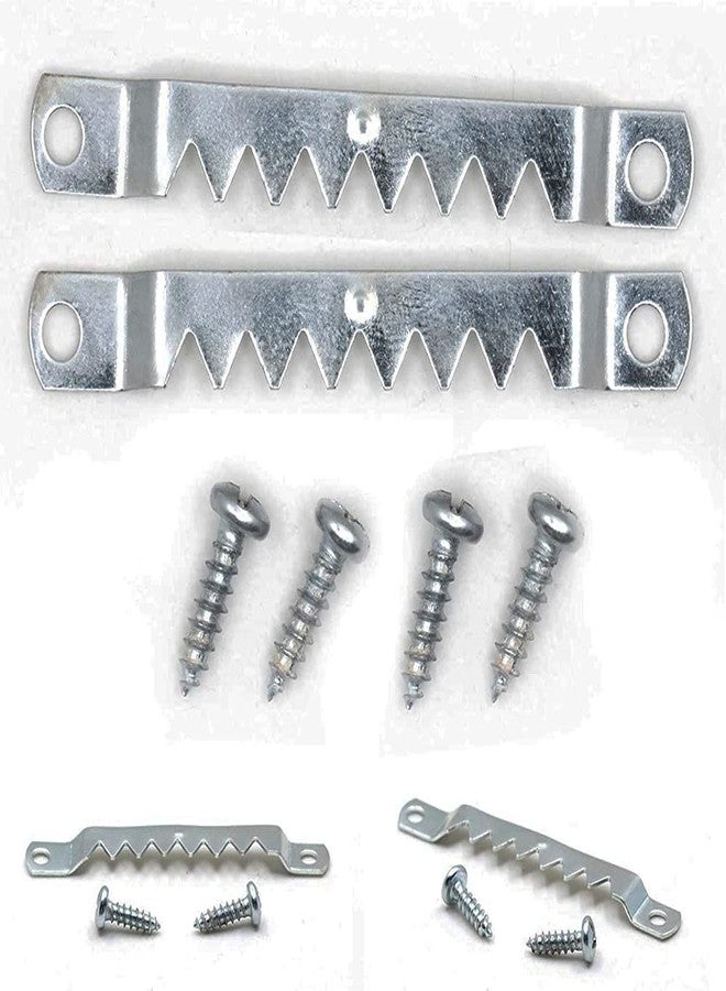 888 Corp 20 Pack - Large Sawtooth Picture Hangers with Screws - Sawtooth Hanger - Image 3